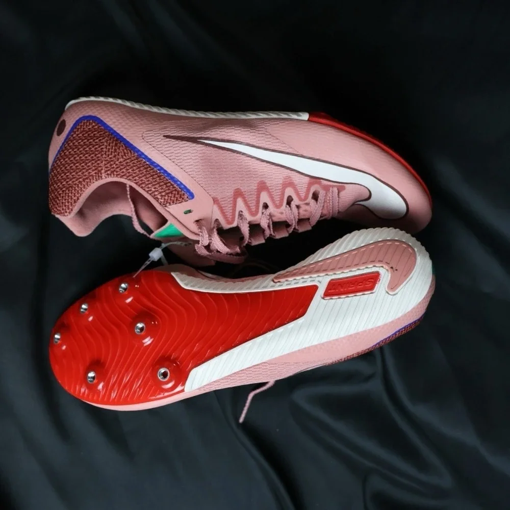 Nike Rival Sprint HQ2061-600 Red Stardust Armory Pack Track Spikes Mens Sz 10 - Picture 3 of 9